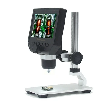 G600 600X eletrônicos USB microscópio digital de solda microscópio de vídeo da câmera de 4.3 polegadas lcd Endoscópio ampliação Câmera +LED