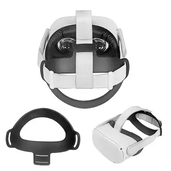 Para Oculus Quest 2 Cabeça Almofada de TPU de alívio de Pressão de Fixação de Quadro Amovíveis Profissional de Fones de ouvido VR Almofada Para Quest2