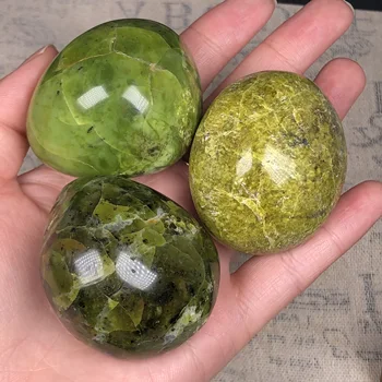 Verde Natural Opala Pedra Preciosa De Rochas E Minerais De Pedra De Cristal Para O Chakra Da Cura Fengshui Decortion